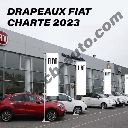 ☞ Drapeaux Fiat Plv Auto Fiat Oriflammes Fiat Pavillons Fiat Nouvelle Charte