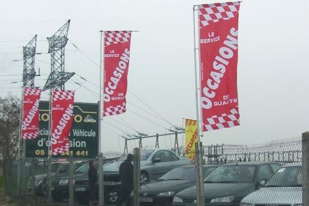 Mât de Parking pour Vo Vn Porte Drapeau Mats de drapeaux Occasion