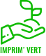 Imprimé vert