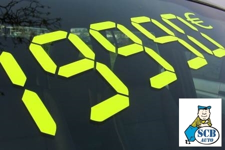 ☞ - 20% sur Prix Laser pour Vo Vn Affichage sur Pare-brise Plv Auto Pub Auto Etiquettes Vo