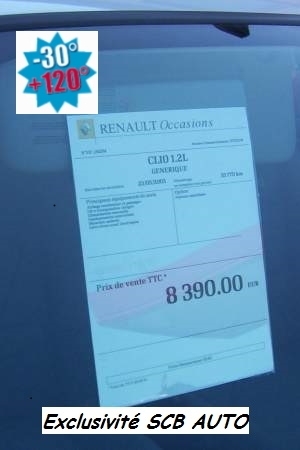  Affiche de prix Vo Vn Porte Prix pour Vo Vn Vendeurs Muets Vo Porte Affichette Vo