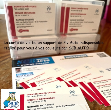  - 39% Plv Auto Cartes de visite La Pub Auto Cartes de visite et Signalétique Auto