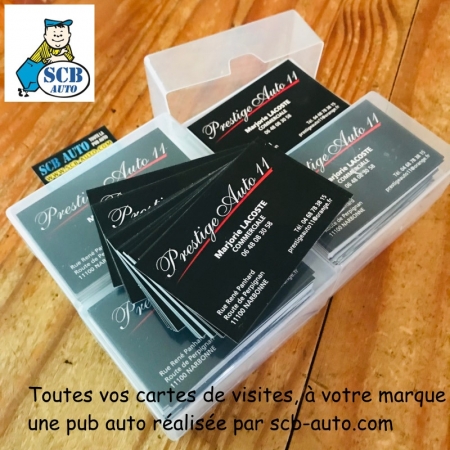  - 39% Plv Auto Cartes de visite La Pub Auto Cartes de visite et Signalétique Auto