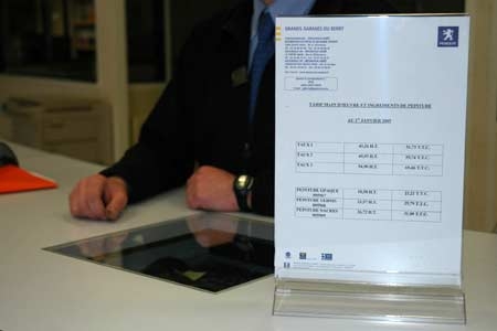  Plv Auto - 30% Affiches de Prix Vo Afficher Les Tarifs et Promos Sur Comptoir 