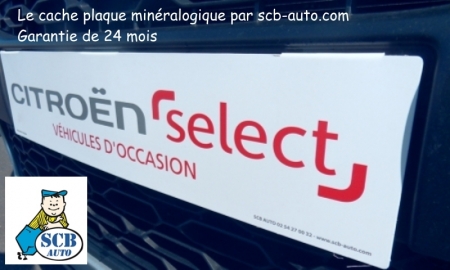 Cache Plaque Minéralogique Citroën Couvres Plaques et Plv Auto Citroën