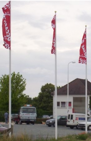 Mât grande hauteur sans potence mât de parking grande hauteur mâts de parking pavillon occasion ou neuf drapeau occasion ou neuf oriflamme pour concession