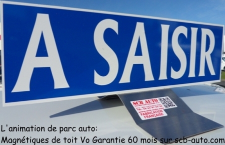  Signalétique Auto Magnétiques de toit Vo Pancartes Vo Totems Vo La Plv Auto