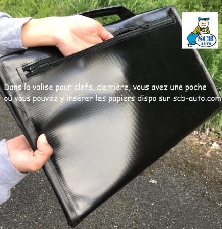 ** Plv Auto Pochette de Clés Transportable Valise pour Clés Sacoche Pour Clés 