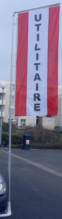 ☞ Drapeau Utilitaire Drapeau Occasion Voiles Utilitaires et Drapeaux Utilitaires