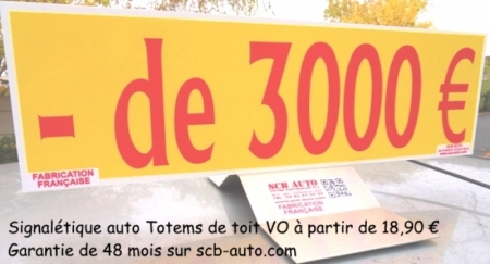  Magnétiques de Toit Vo Aimanté Panneaux de Toit Vo Pancartes Vo Plv Auto