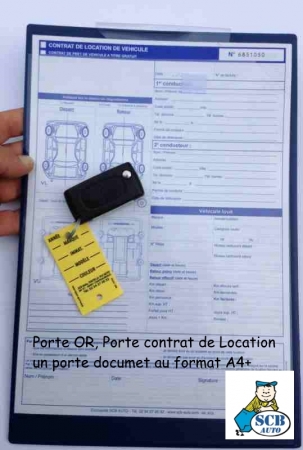 - 29% Porte Or Porte Documents Pochettes Réceptionnaire Atelier en A4+ Porte Contrat Location