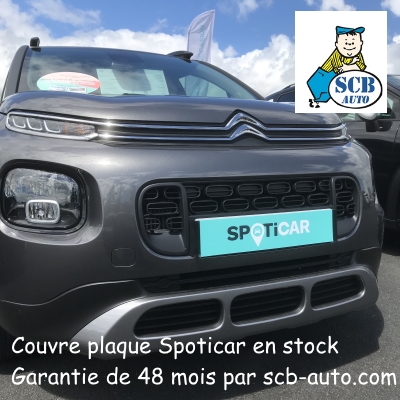 Animation de Parc Auto: le Couvre Plaque SPOTICAR