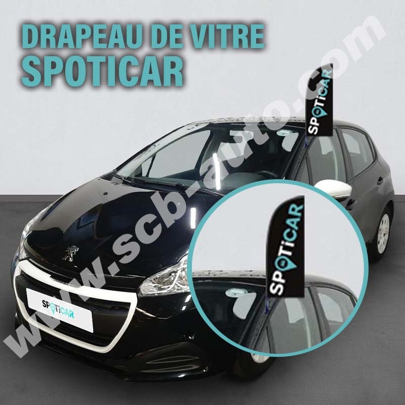 Drapeaux Spoticar sur Vitre Voile Spoticar nouvelle Charte — photo 3