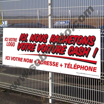 Bâche Rachat CASH de votre véhicule