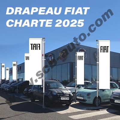Drapeaux FIAT Nouvelle Charte