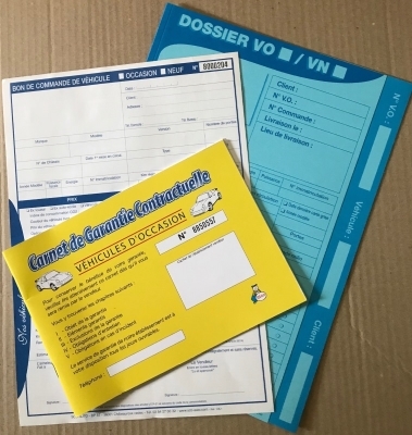 Carnets auto-garantie