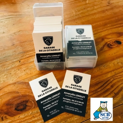 Cartes de visite personnalisées