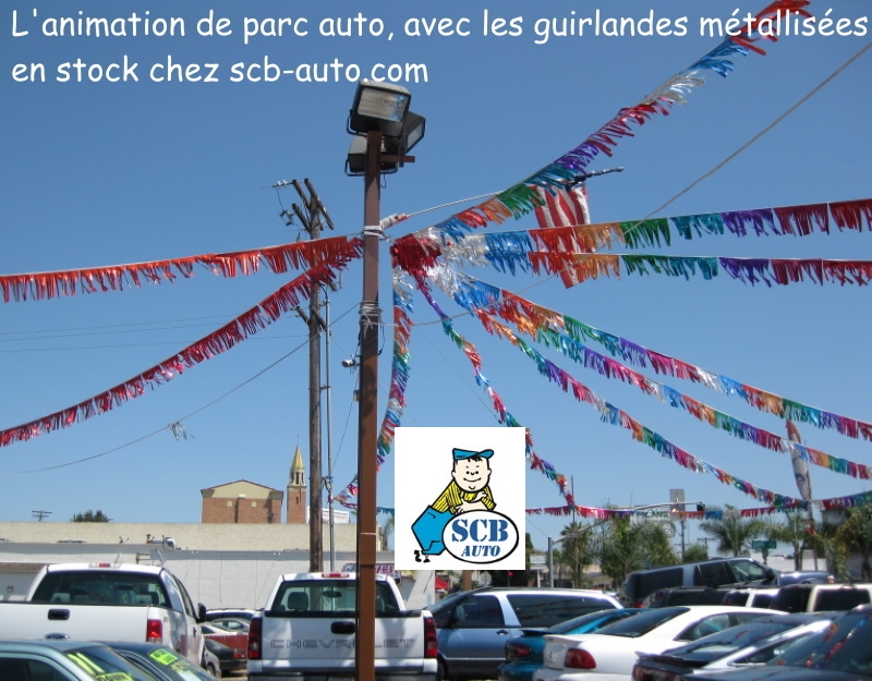 Guirlande métalisée métal/ couleur — photo 7
