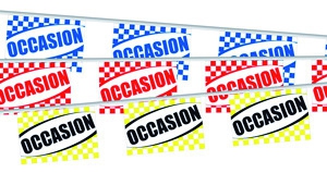 Guirlande de drapeaux occasion