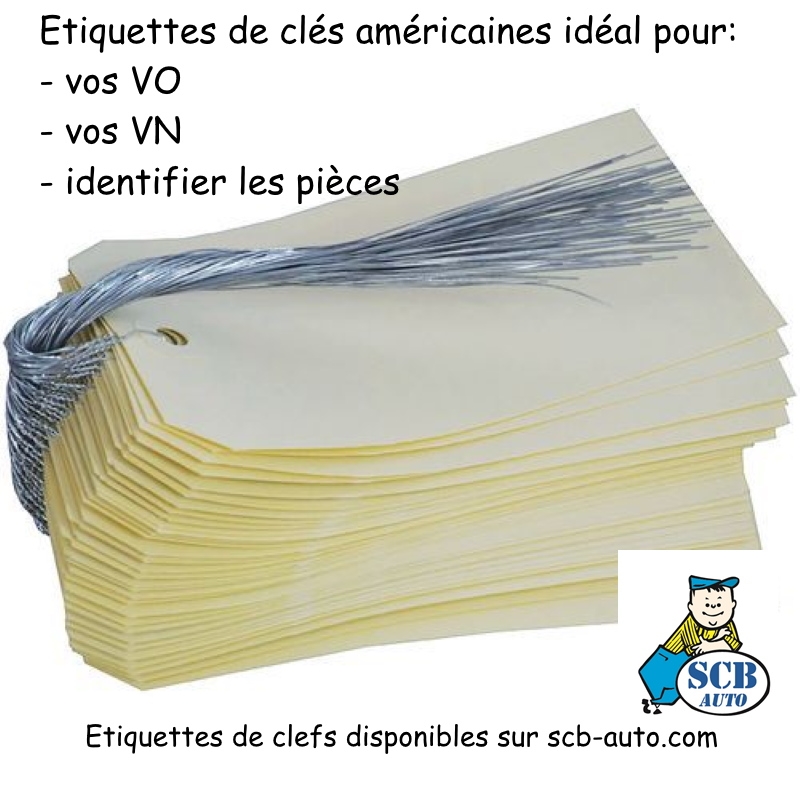 Etiquettes de clés américaines — photo 3