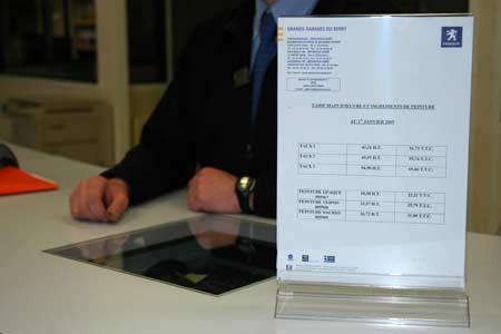 Affichez les tarifs et promos sur comptoir