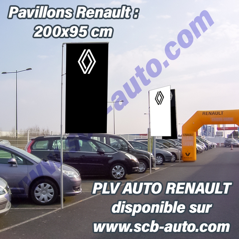 Drapeaux renault losange — photo 2