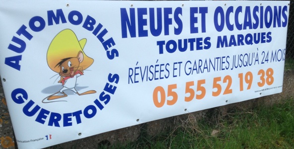 Banderole personnalisée
