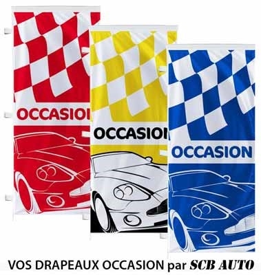 Drapeau occasion BUDGET**