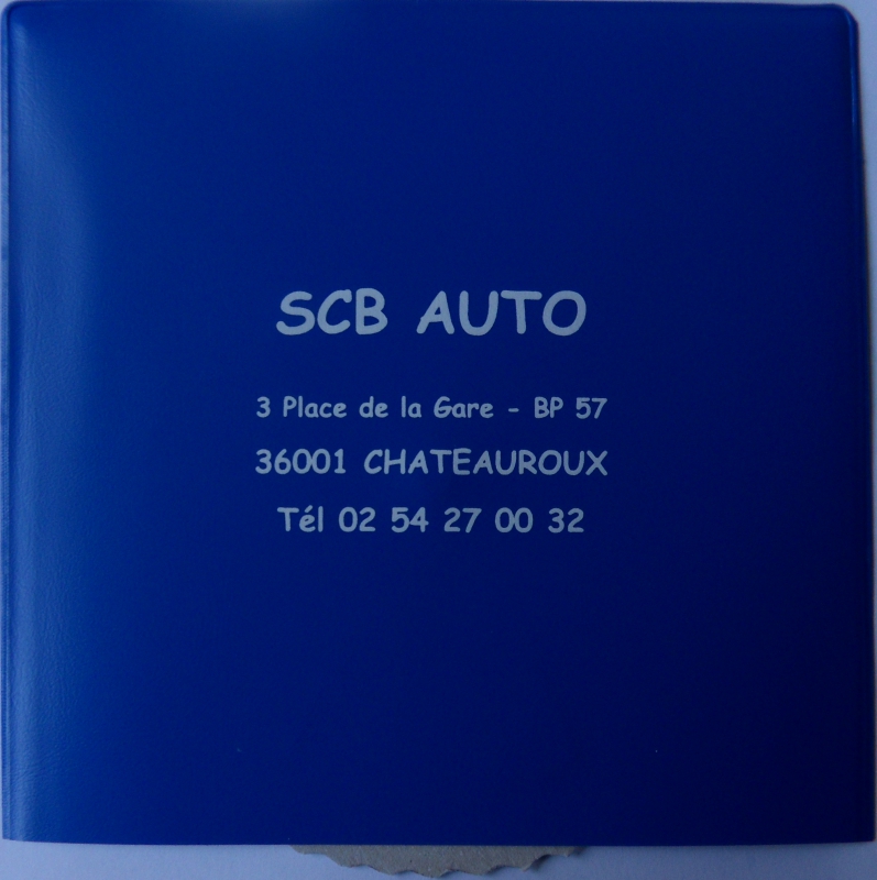 Disque de stationnement européen personnalisé à votre nom — photo 2