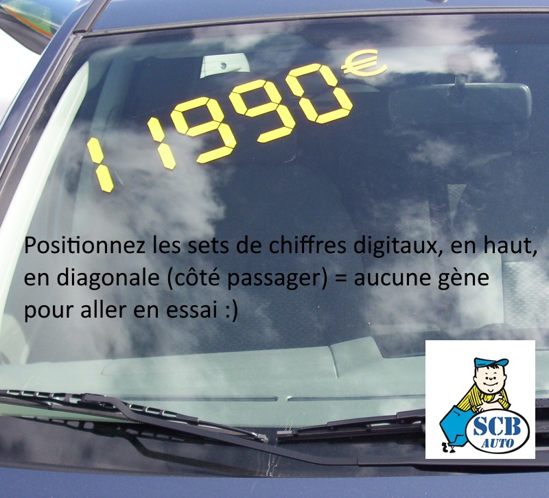 - 20% sur les sets de chiffres digitaux jaunes — photo 3
