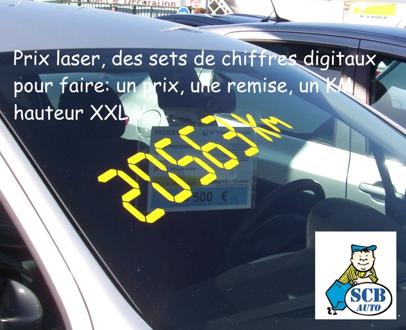 - 20% sur les sets de chiffres digitaux jaunes — photo 6