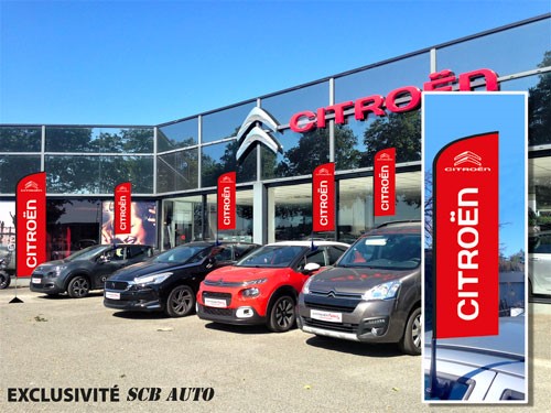 Drapeaux Citroën par scb auto