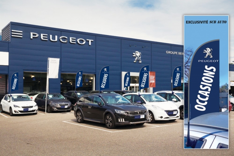 drapeaux vente occasion peugeot