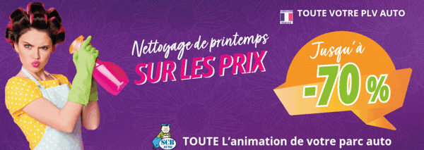 plv auto signal&eacute;tique auto par scb auto