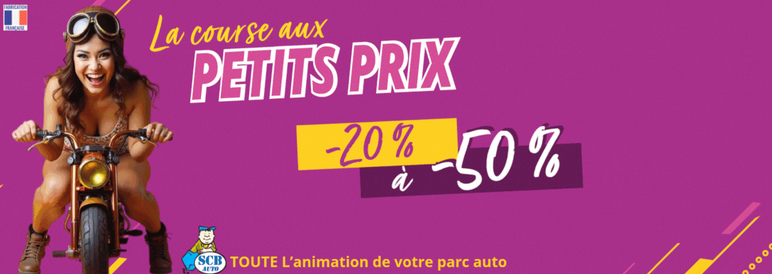 signalétique auto animation parc auto par scb auto